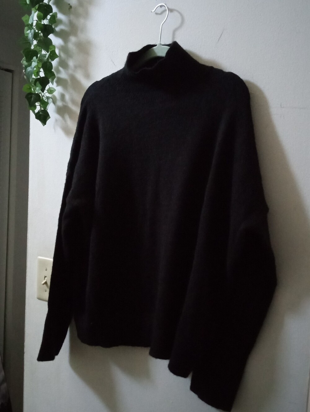 Shein Black Turtleneck Sweater XXL